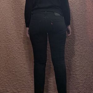 Levi's Black Skinny Jeans for Men